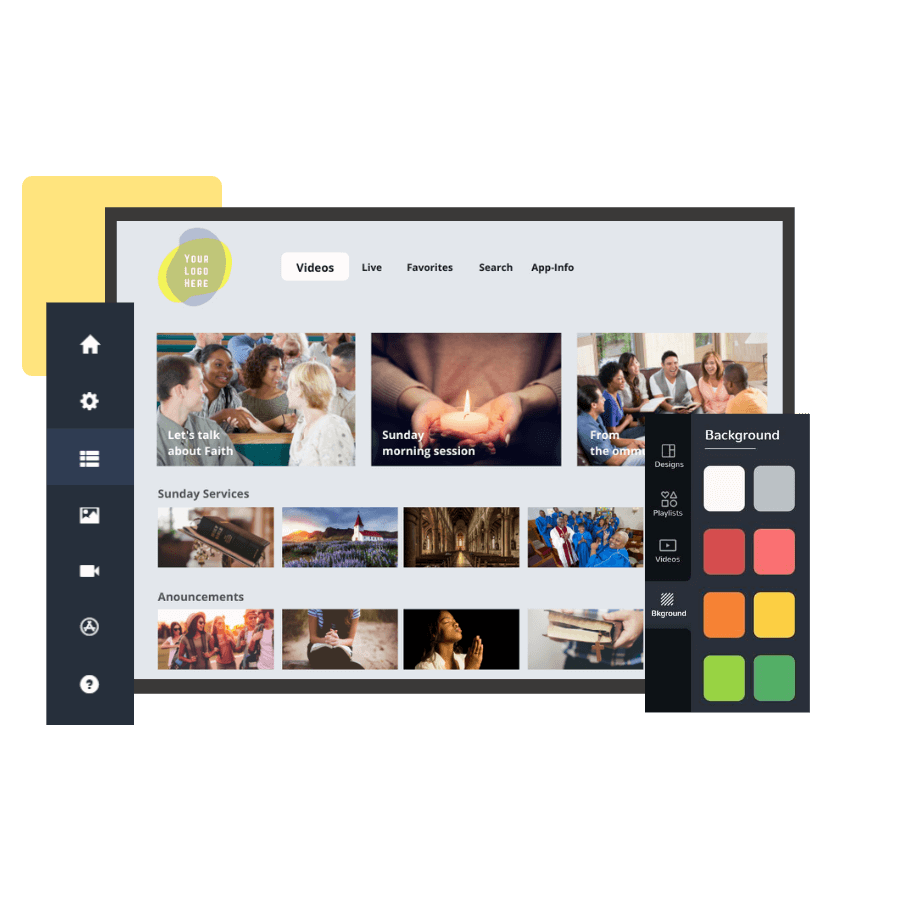 Tappla visual app builder dashboard — drag-and-drop customization with live preview